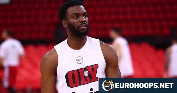 Olympiacos Guard Keenan Evans Sidelined by Injury