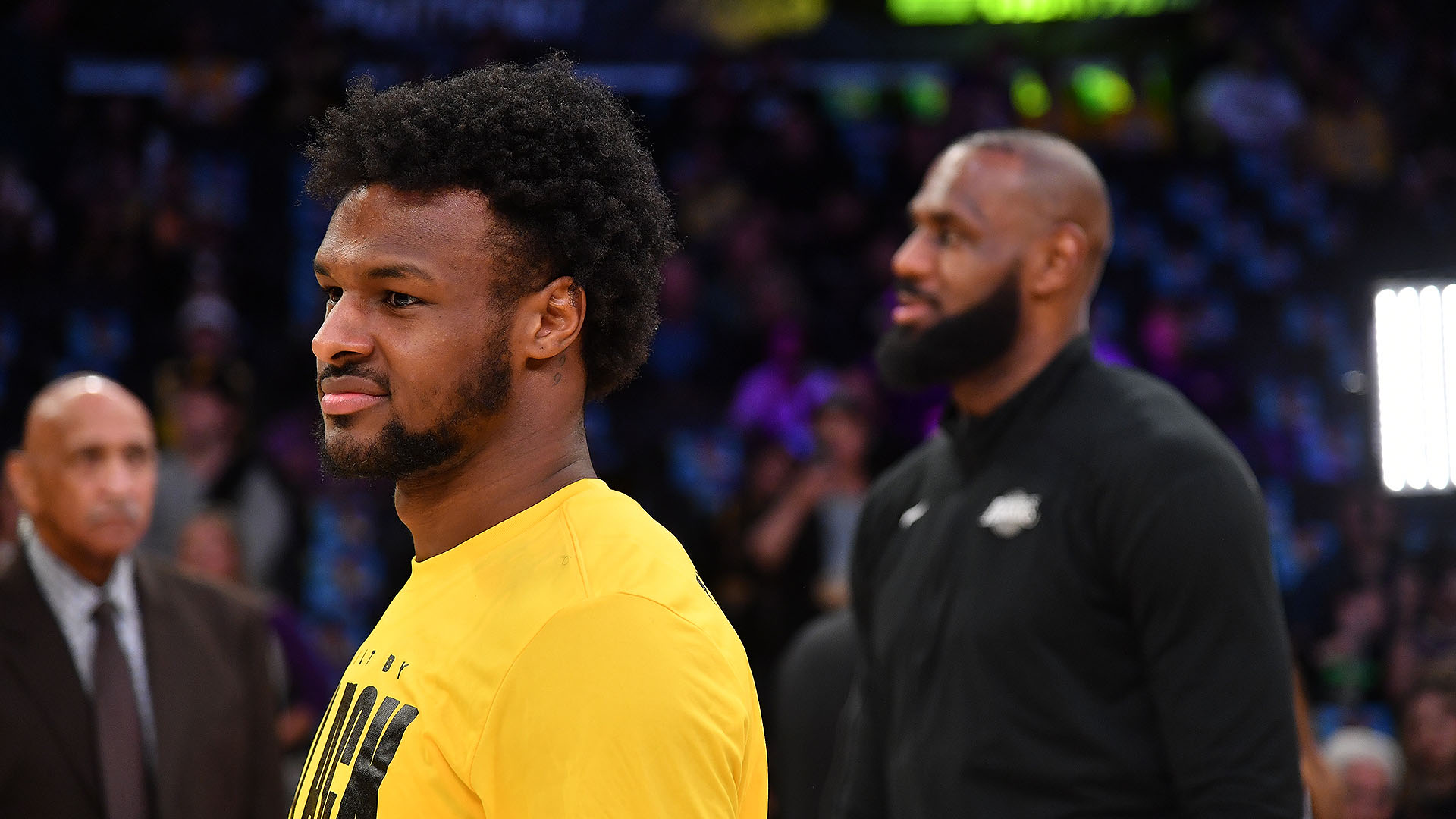 Bronny James Ignores Rumors About LeBron, Focuses on Lakers