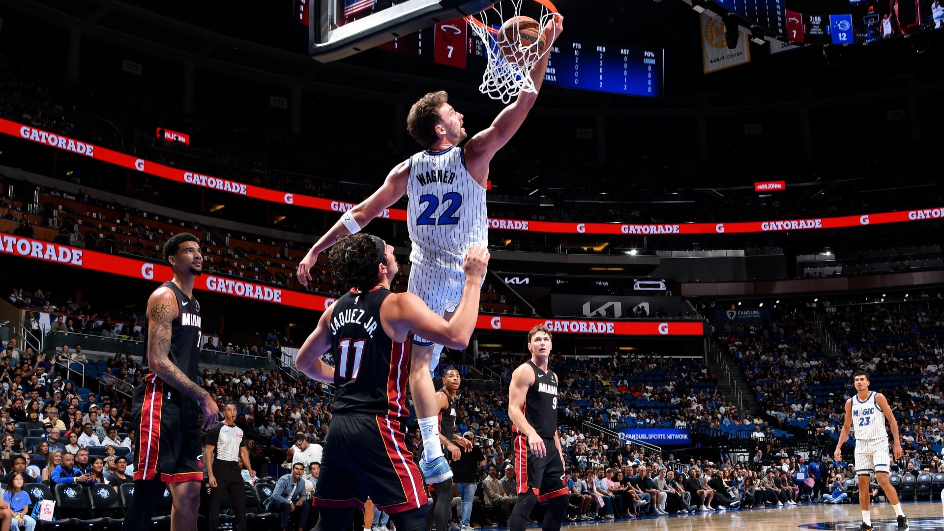 Heat and Magic Face Off in Florida Showdown