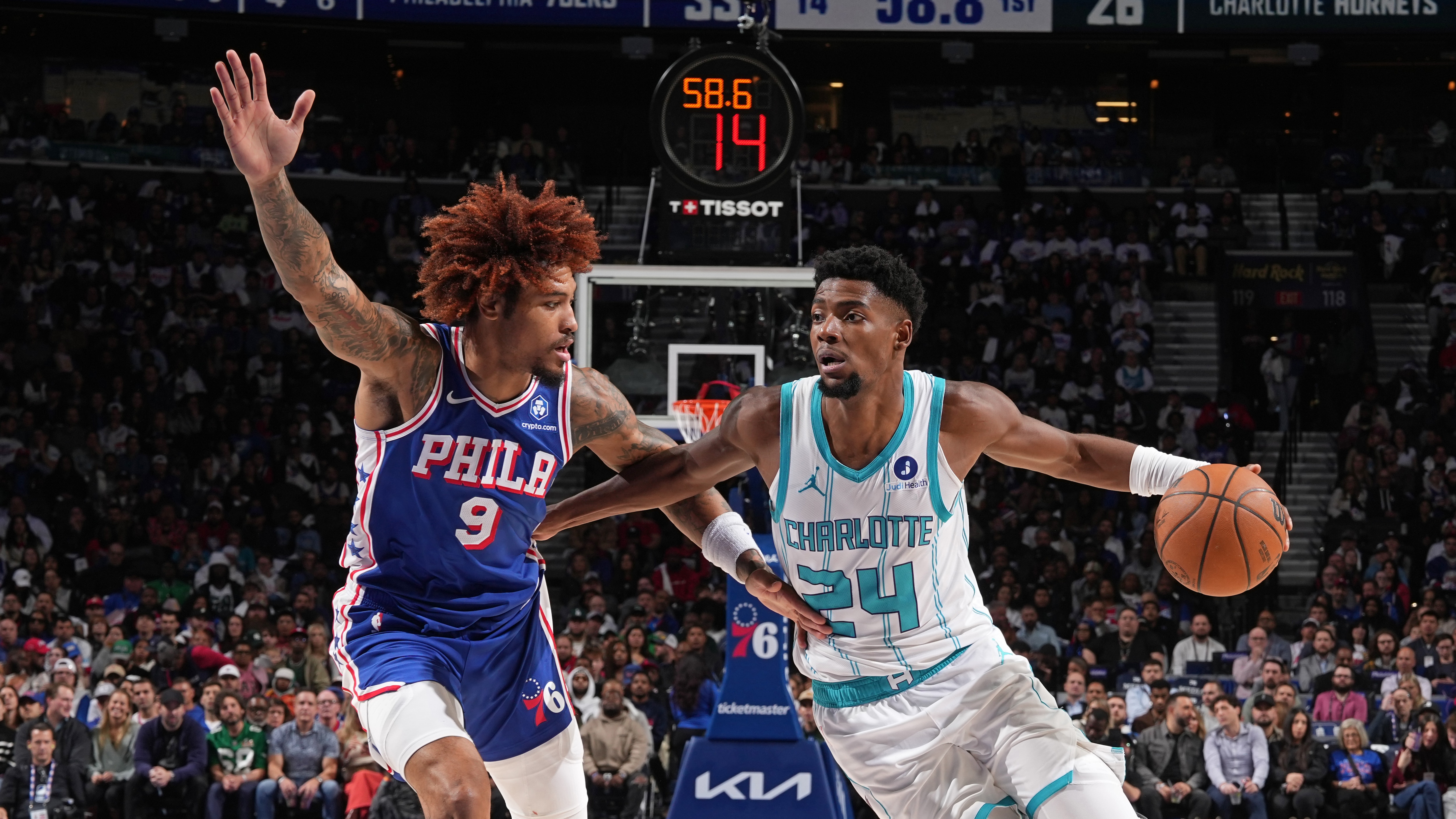 Hornets' Brandon Miller Injured Against 76ers