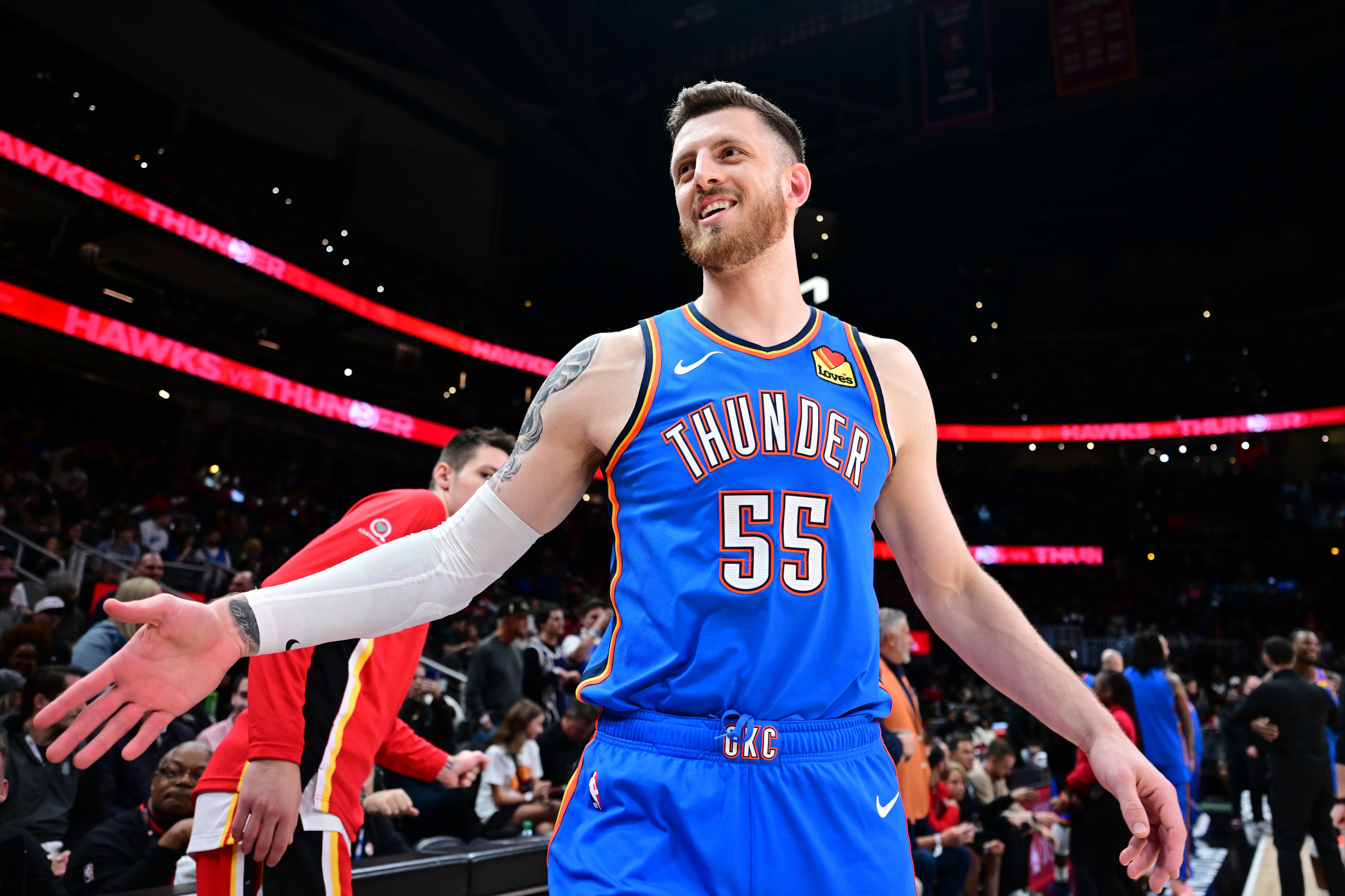 Isaiah Hartenstein Honored for Community Service