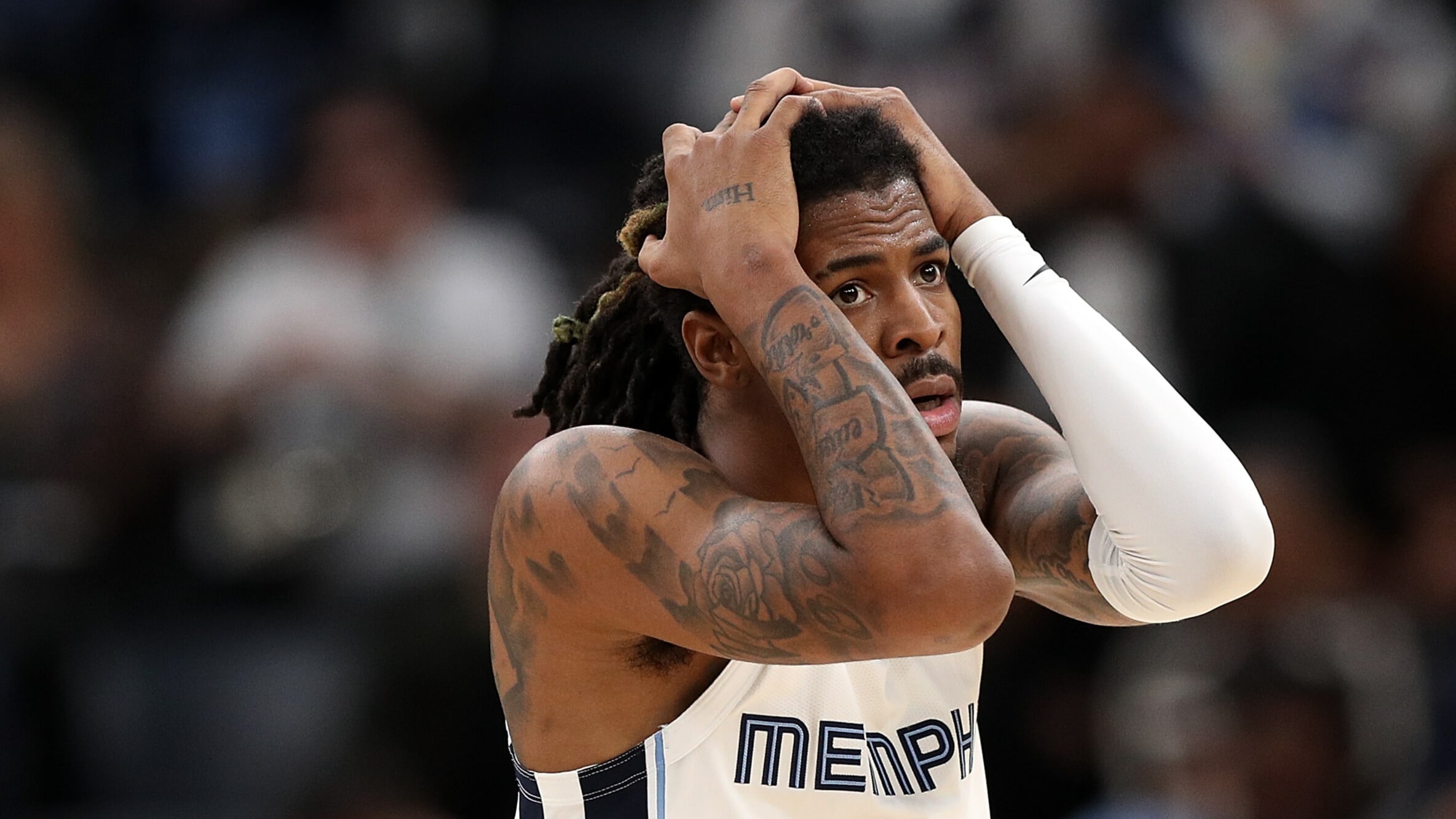 Ja Morant Sidelined by Ankle Injury vs. Celtics