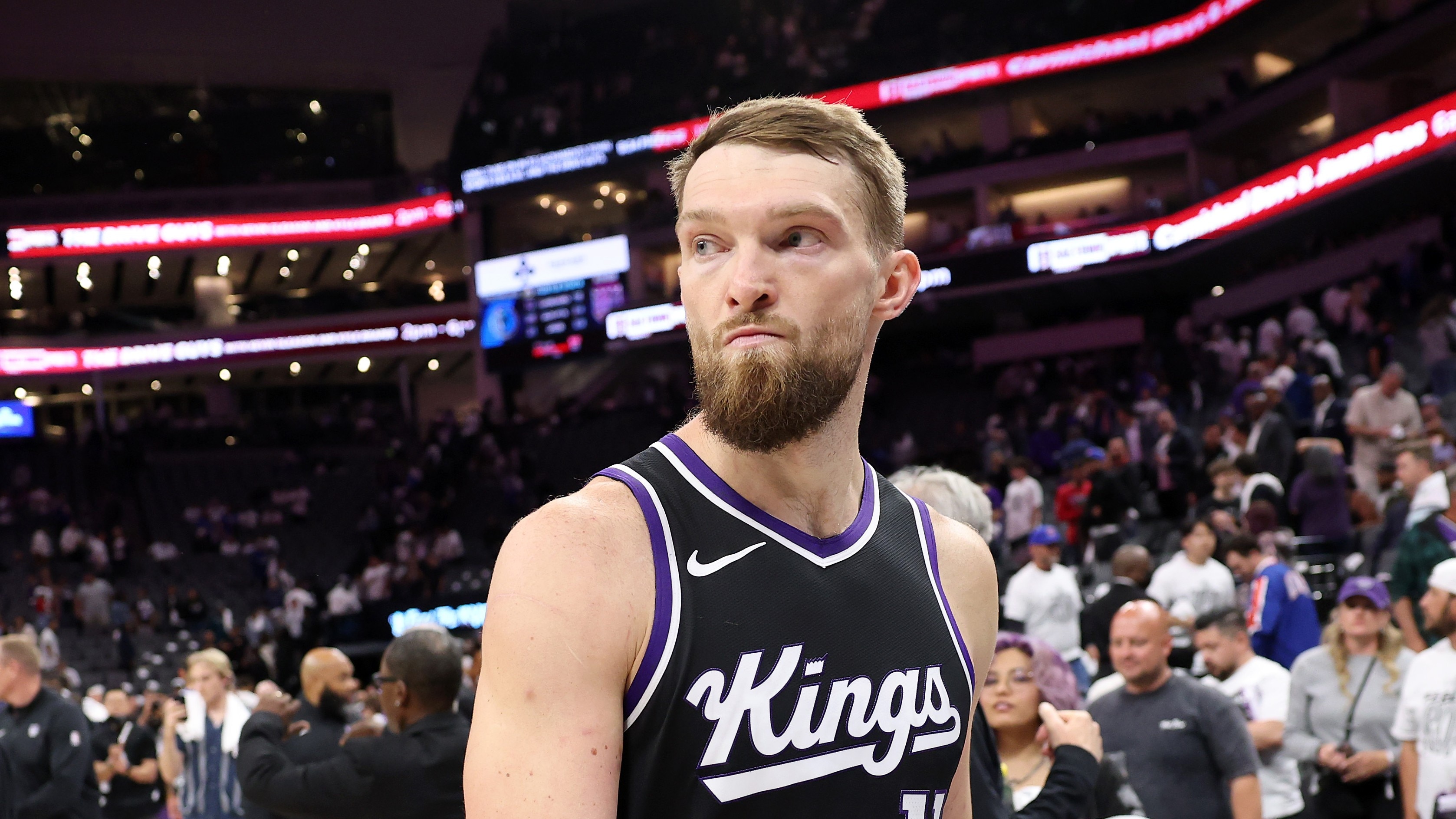Kings' Sabonis Sidelined by Hamstring Injury