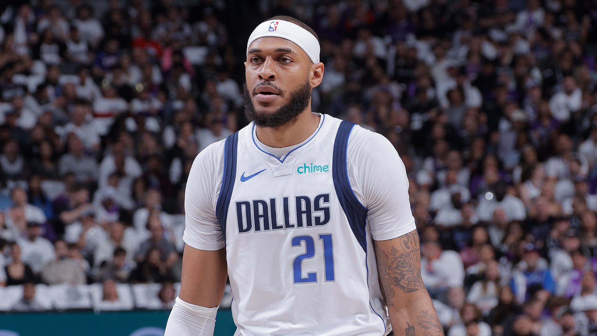 Mavericks' Gafford Out for 2-3 Weeks with Ankle Injury