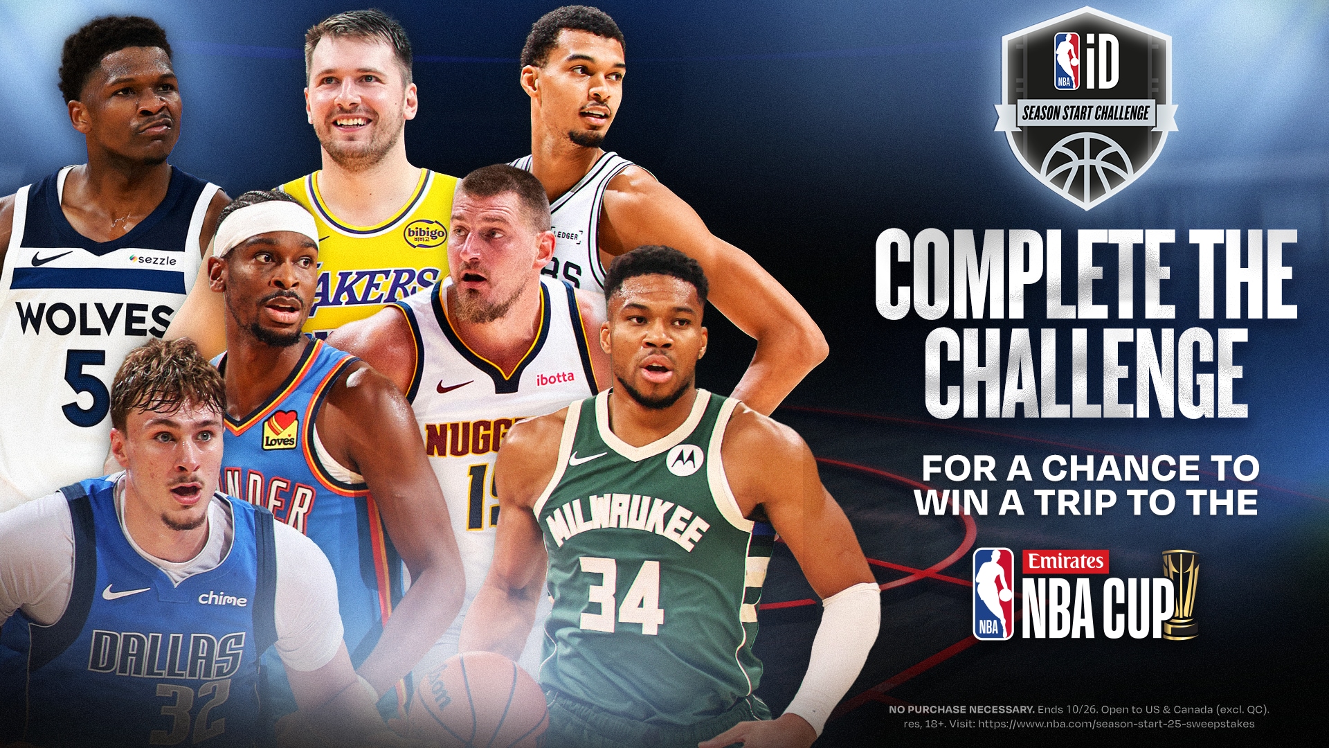 NBA Season Start Challenge Returns for 2025-26