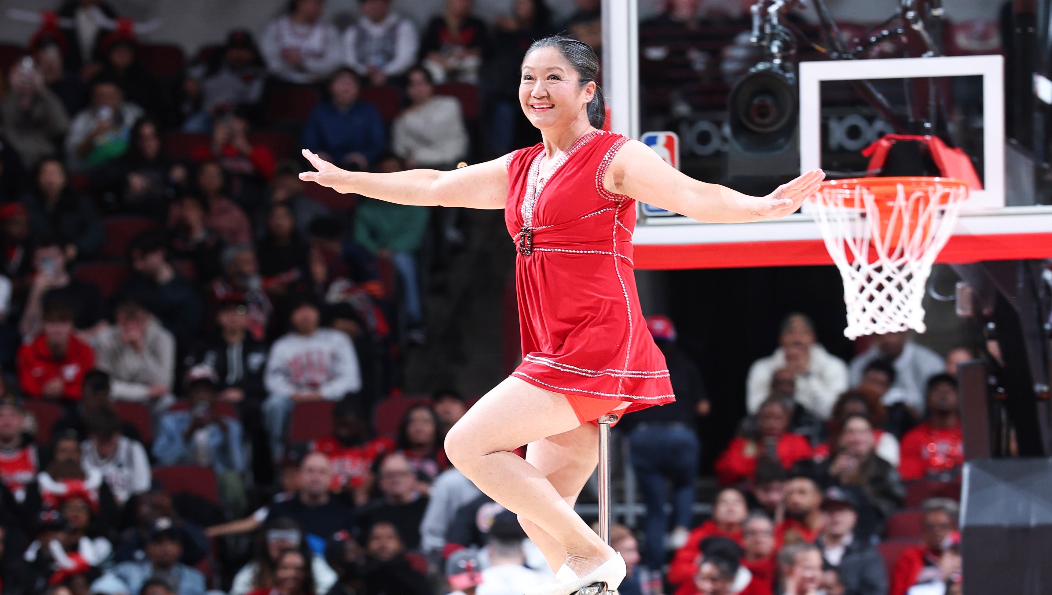 Red Panda Returns to NBA Halftime Show