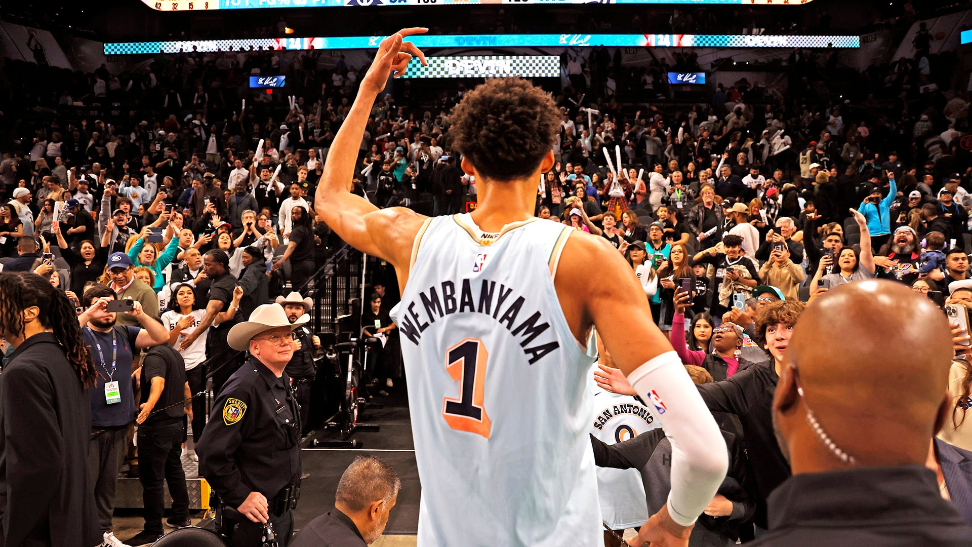 Spurs and Wembanyama Launch New Fan Section