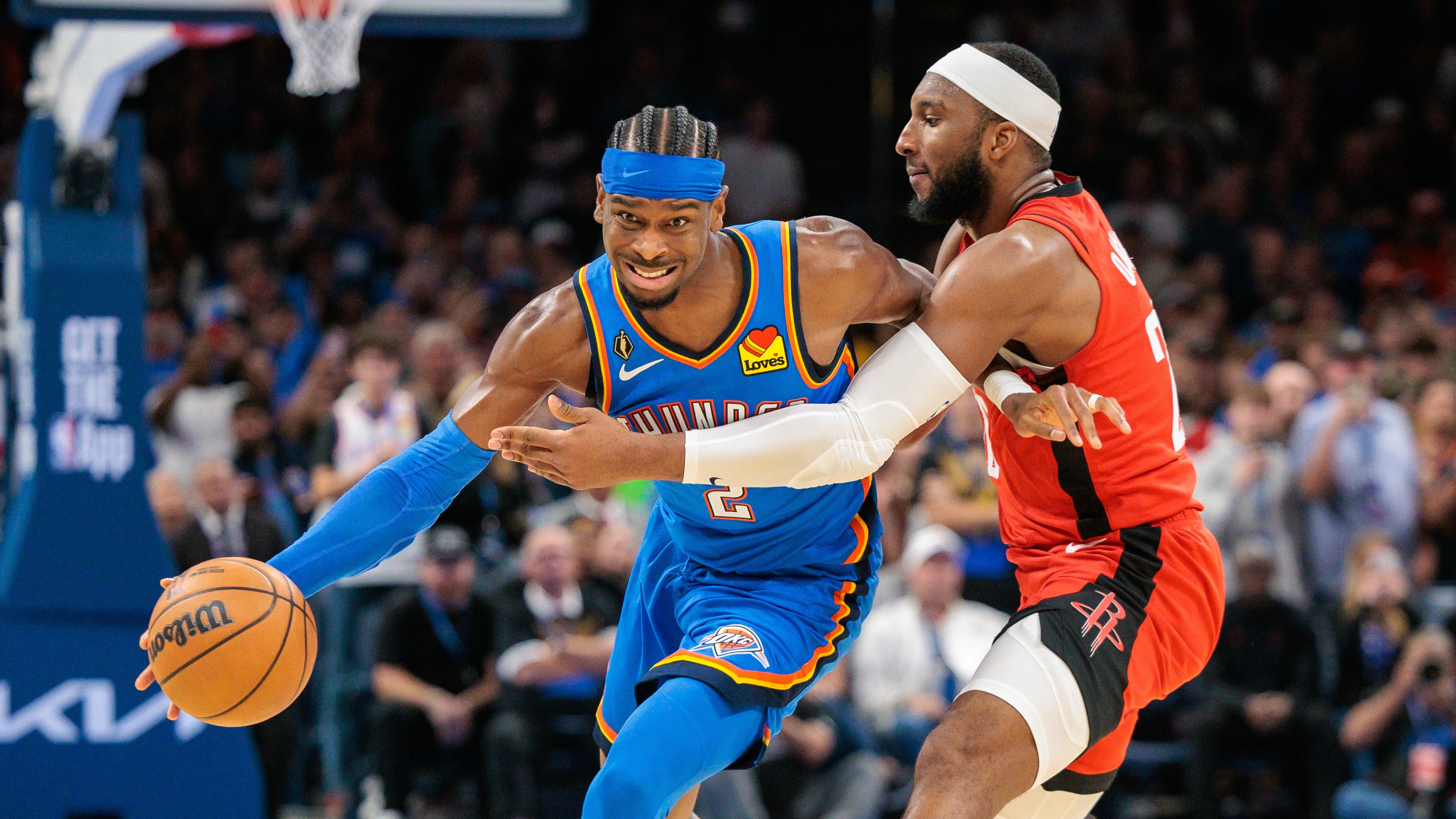 Thunder Outlast Rockets in Double-OT Season Opener