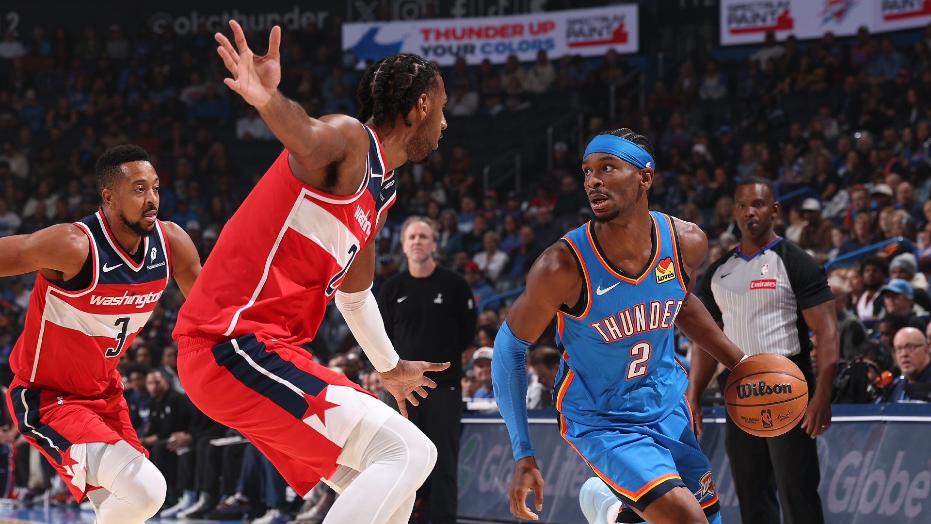 Thunder Remain NBA's Only Undefeated Team