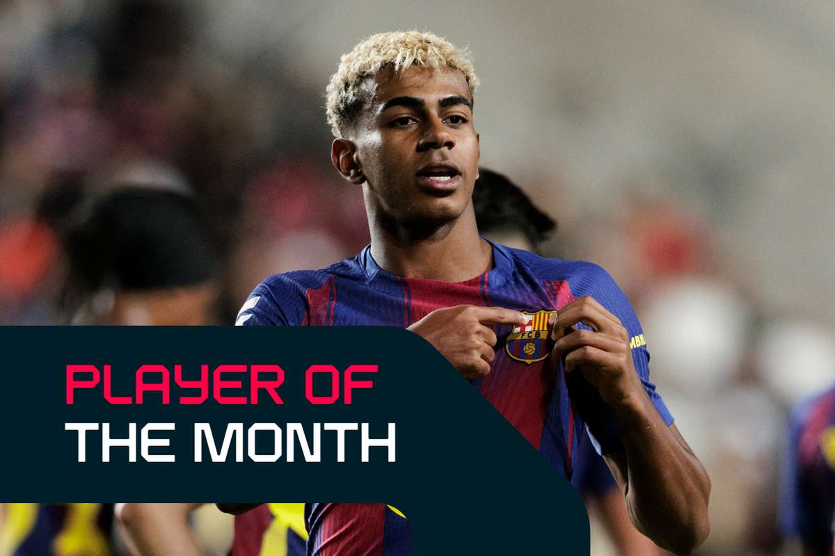 Lamine Yamal Shines as Barcelona's Player of the Month